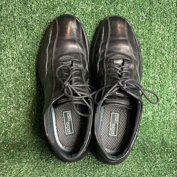 Clarks Privo 78813 Leather Lace Up Casual Comfort Walking Shoes Black Mens 12M main image 7